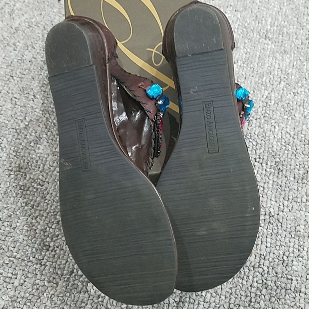 Enzo Angiolini Jeweled Sandal - Picture 4 of 5